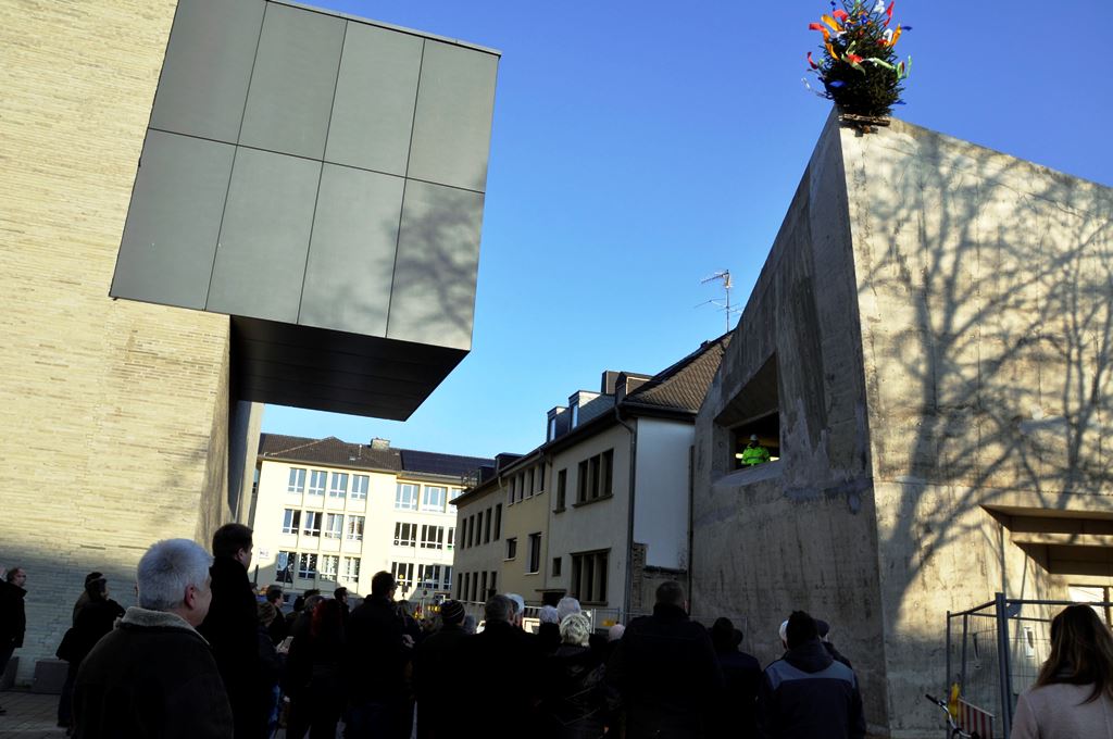 Foto: Leopold-Hoesch-Museum und Papiermuseum sind optisch einander näher gerückt.