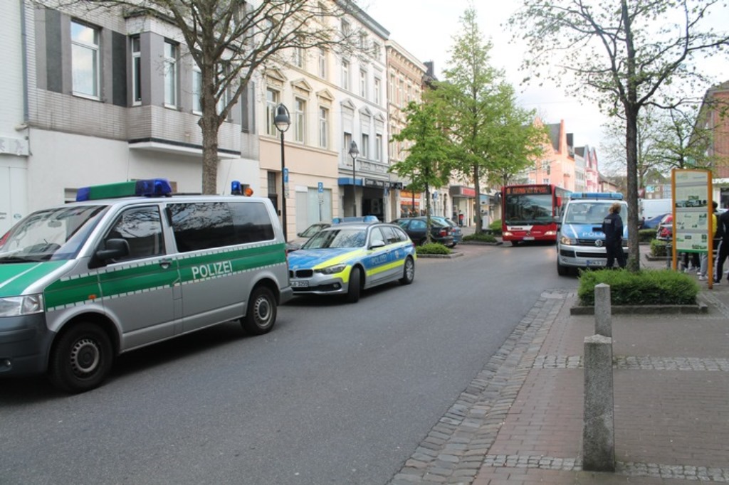 Bild vom Einsatz in Stolberg