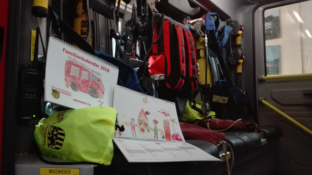 Kalender der Feuerwehr Niederzier