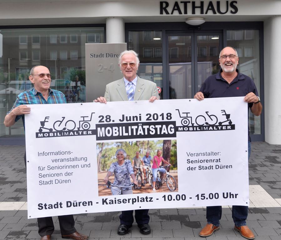 Der Seniorenrat der Stadt Düren hat ein buntes Programm voller Informationen und Aktionen zusammengestellt. Foto: Stadt Düren 