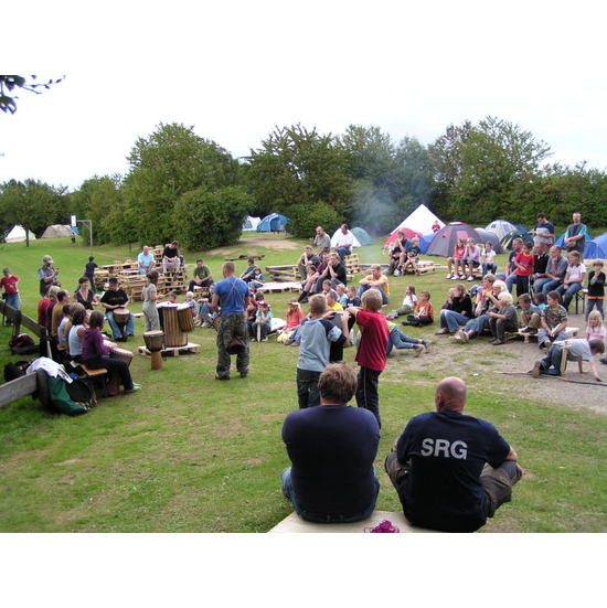 Das diesjährige Vater-Kind-Zelten steht unter dem Motto "1. Finkenheider Highland-Games". Foto: Kreis Düren