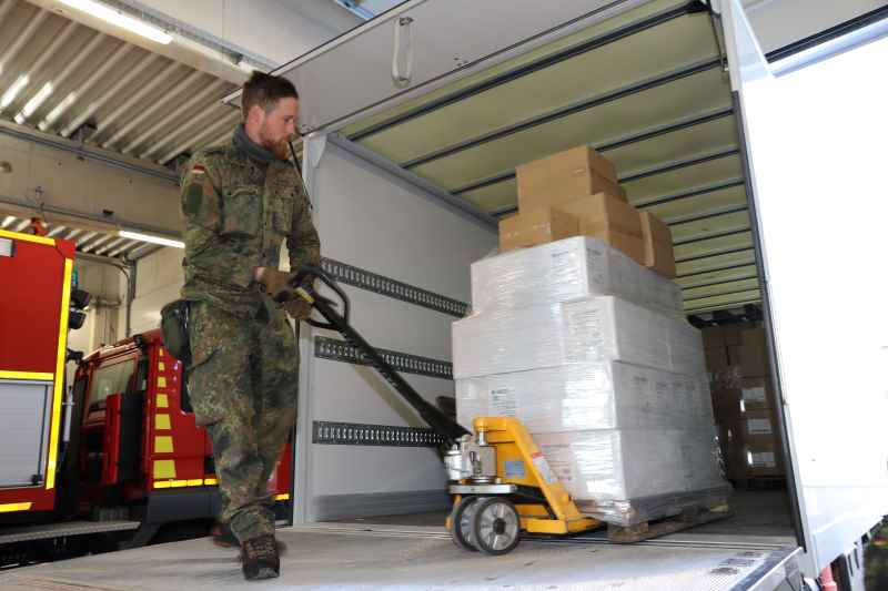Coronakrise Heinsberg Bundeswehr hilft 0100