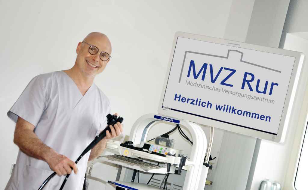 Dr. Horst Kinkel führt die gastroenterologische Praxis an der Tivolistraße in Düren und ist Ärztlicher Leiter des MVZ Rur.  Foto: Krankenhaus Düren 