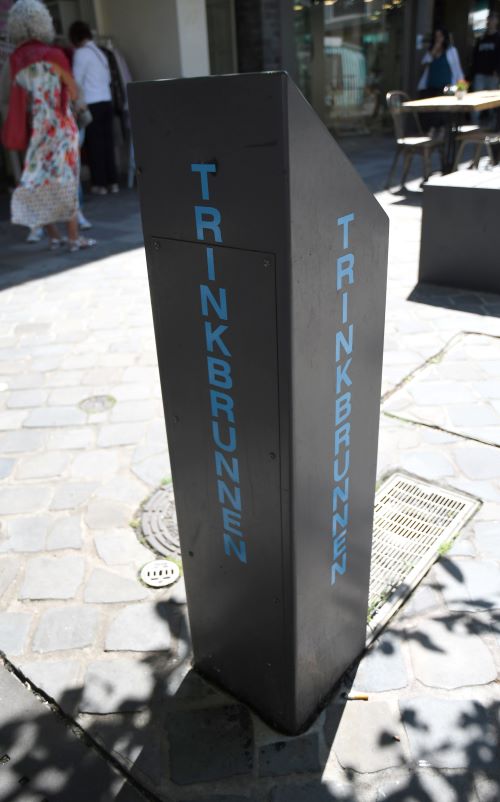 Trinkwasserbrunnen Markt