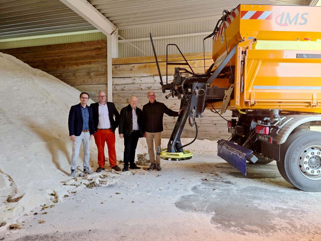 Der Winterdienst des Dürener Service Betriebs ist bestens auf die anstehende Wintersaison vorbreitet.